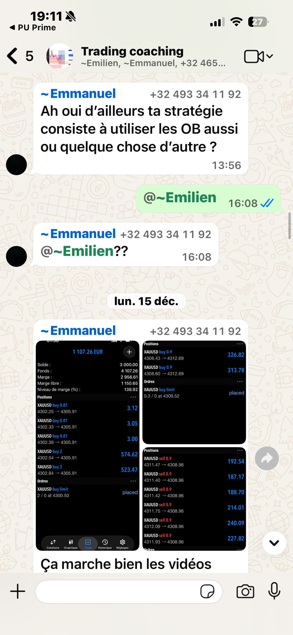 Resultat Emmanuel
